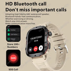 Elevate Your Fitness Journey with the Original Men Smartwatch - Bluetooth Call, IP68 Waterproof, and Advanced Health Tracking Features!