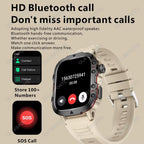 Unleash Your Potential with the Original Men Smartwatch - Bluetooth Calling, IP68 Waterproof, and Cutting-Edge Health Monitoring!