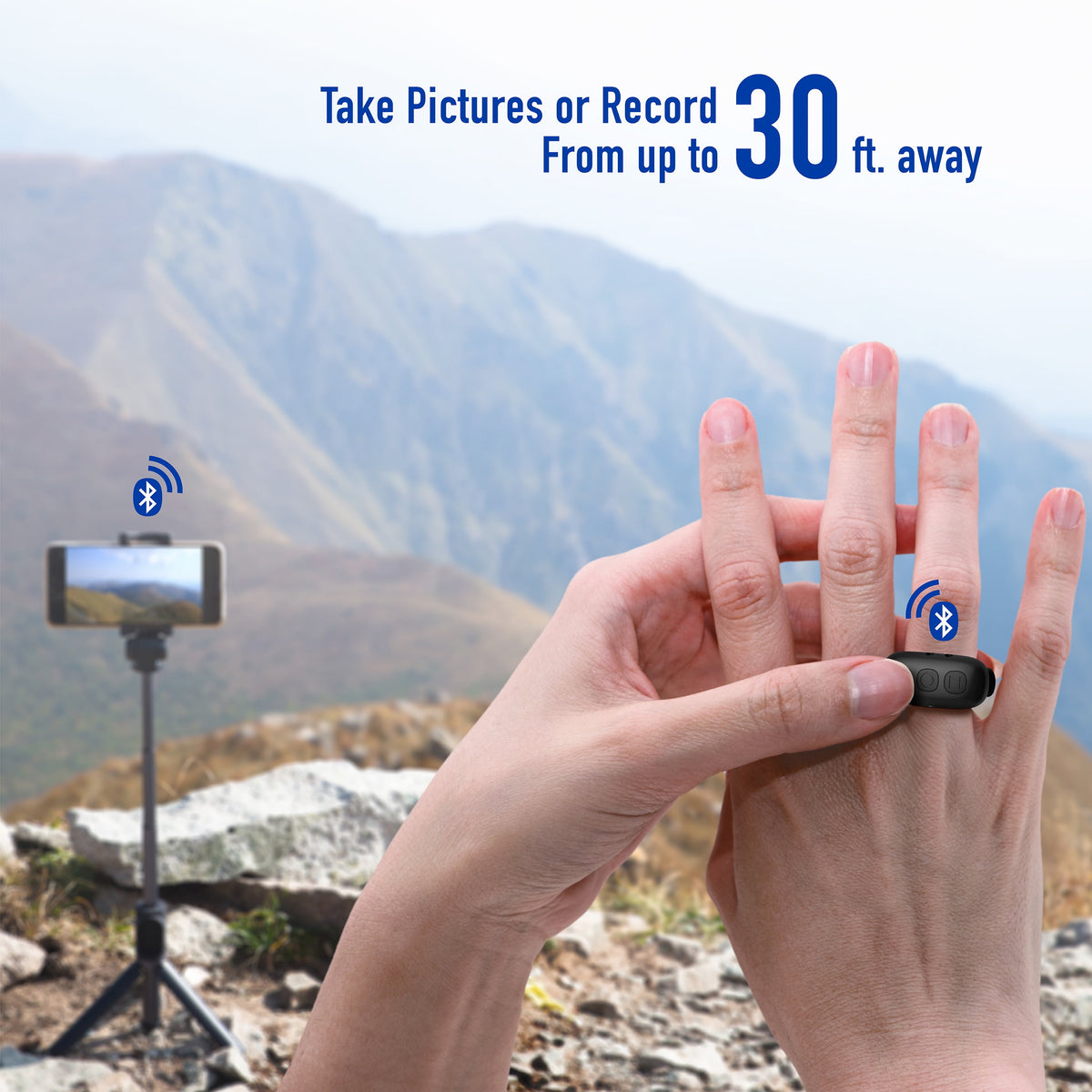 Revolutionize Your TikTok Experience with the Smart Remote Ring - Bluetooth Scrolling Made Easy!