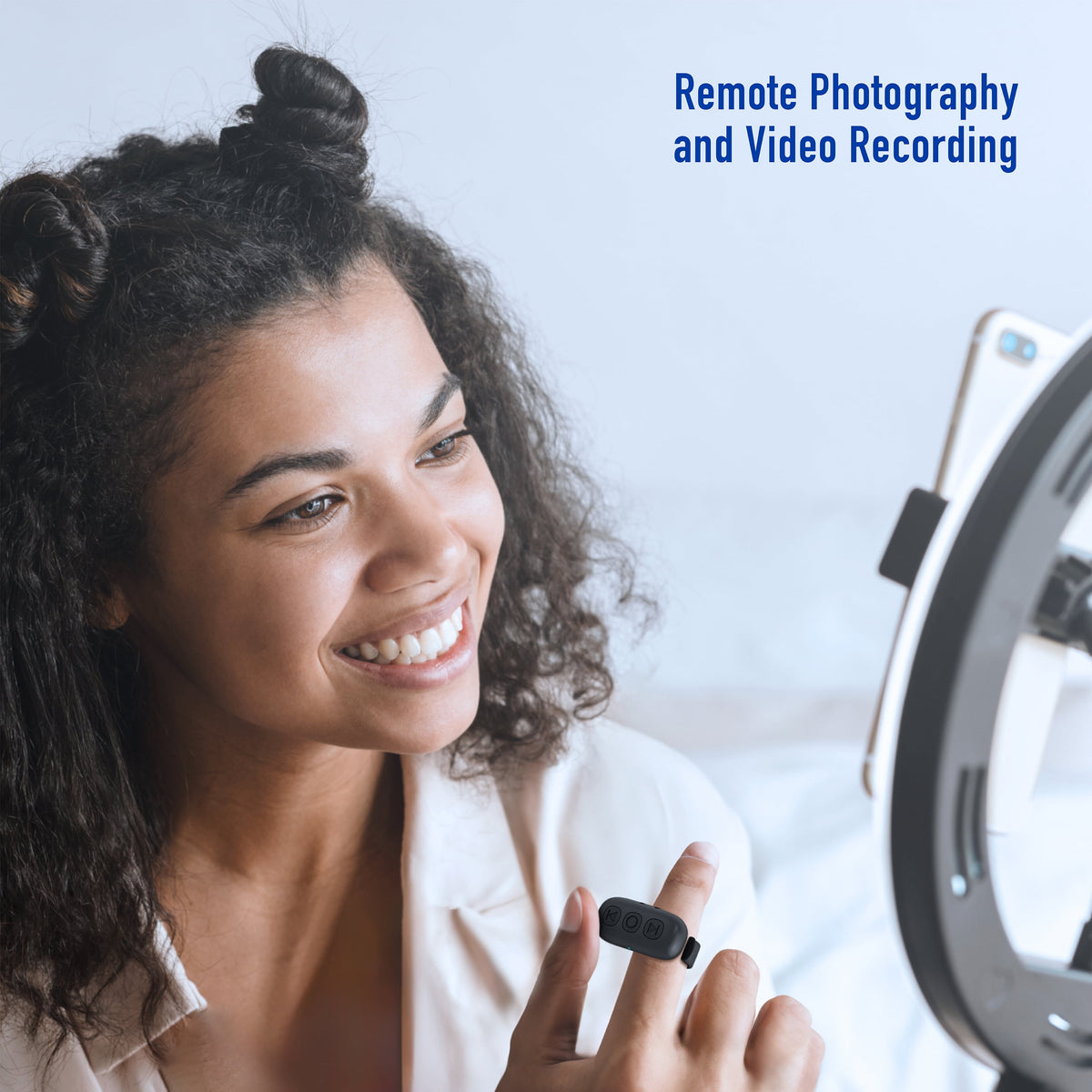 Revolutionize Your TikTok Experience with the Smart Remote Ring - Bluetooth Scrolling Made Easy!