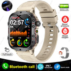 Unleash Your Potential with the Original Men Smartwatch - Bluetooth Calling, IP68 Waterproof, and Cutting-Edge Health Monitoring!
